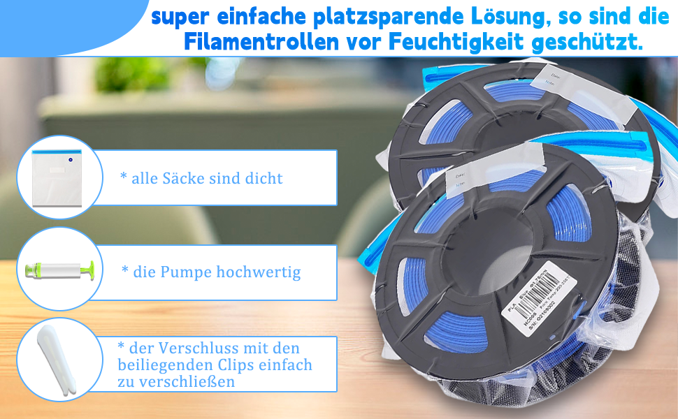 filament box luftdicht pc filament filament 3d 3d printing filament vakuumbeutel für filament