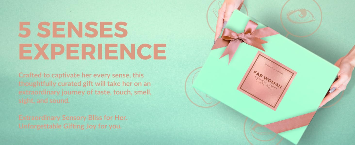 women gift birthday set mother wife girlfriend sister 5 senses hamper beauty perfume spa