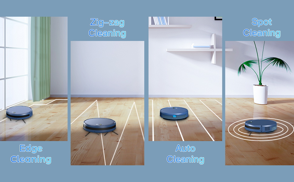 XIEBro Robot Vacuum and Mop Combo, 2 in 1 Mopping Robotic