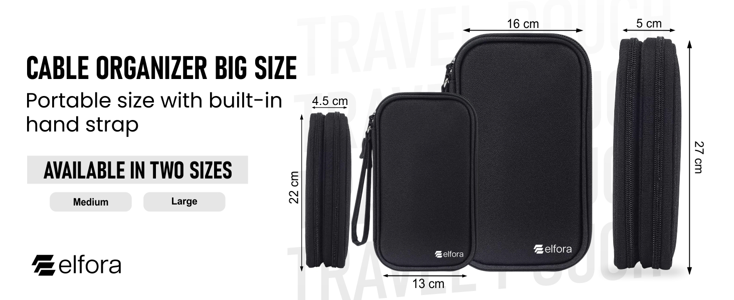 Cable Organizer Pouch