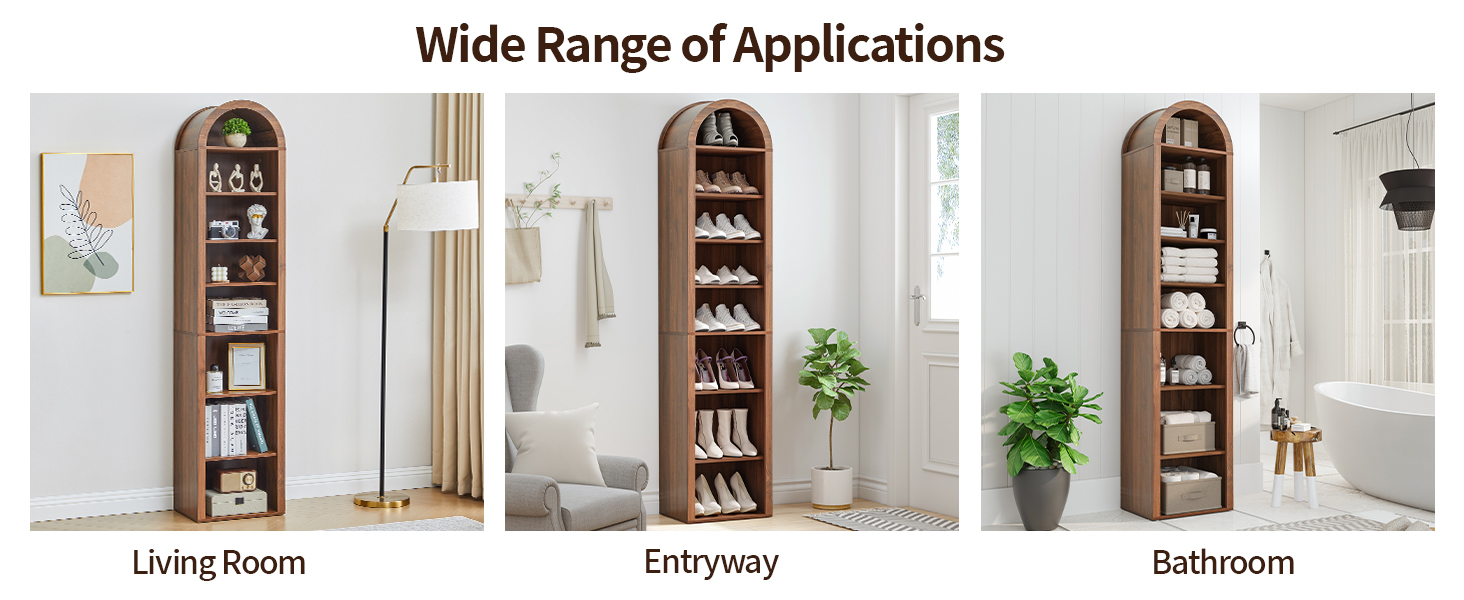 tall narrow bookshelf-w9