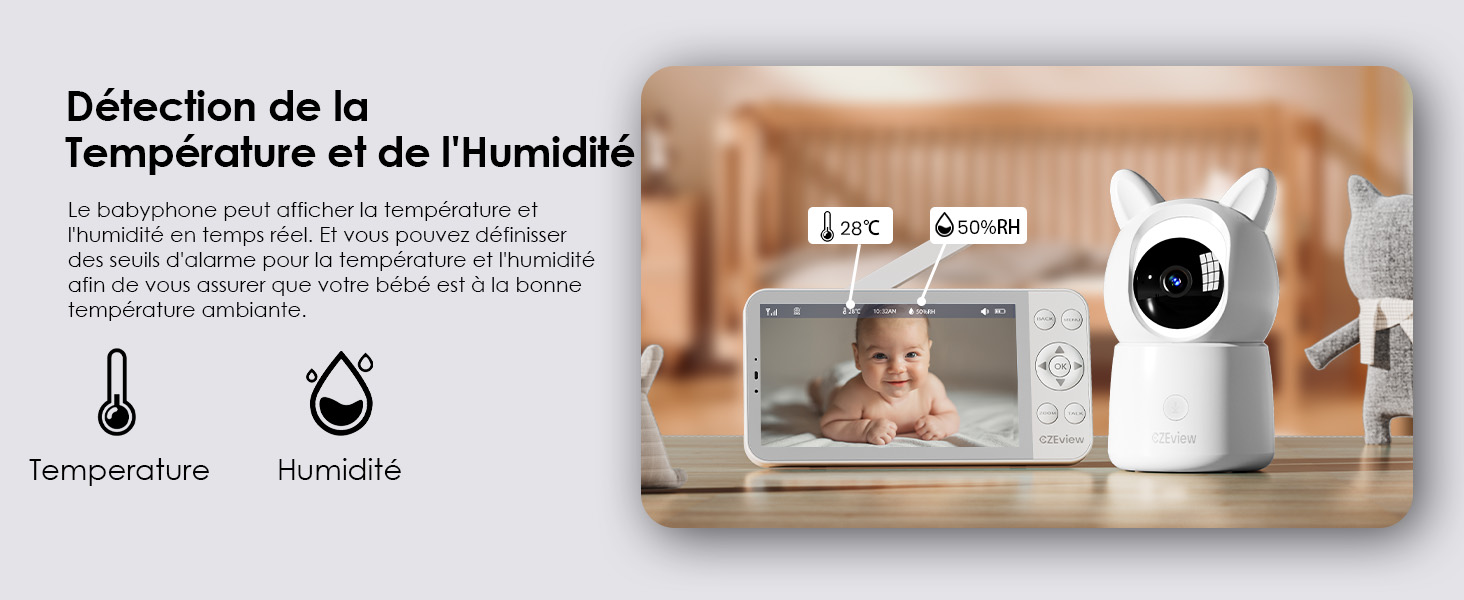 Czeview babyphone
