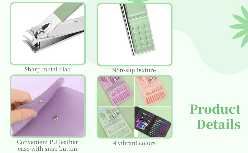 manicure kit pedicure tools mens grooming kit nail kit manicure pedicure kit