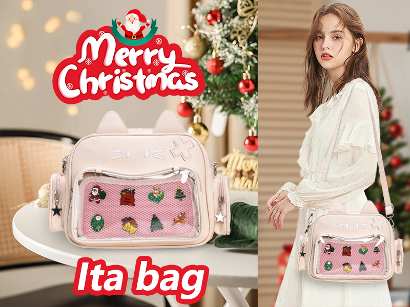 いちごです₊⁎⁺˳✧༚ Amazon.com: ZAROXOXS Kawaii Ita Bag Backpack Crossbody Bag