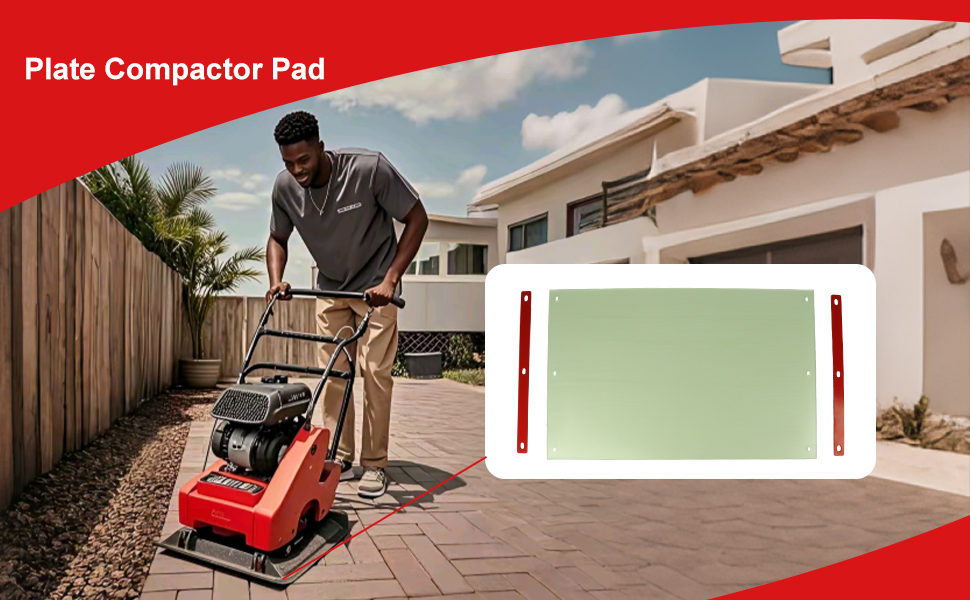 56035-047 Plate Compactor Pad for Pavers
