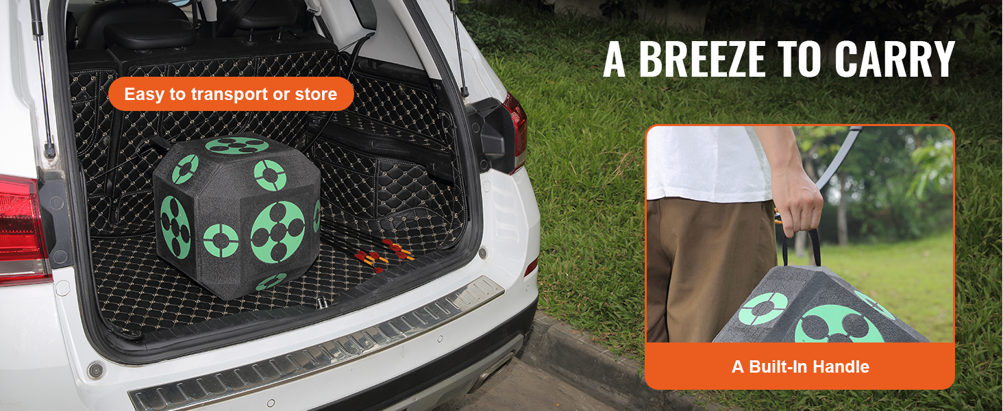 outdoor portable archery target