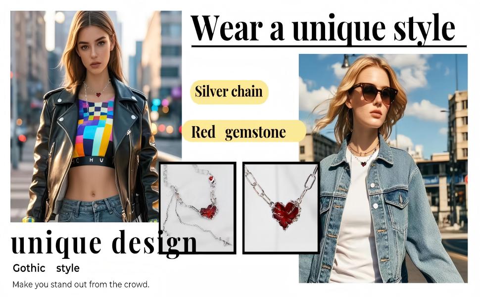 heart necklaces for women