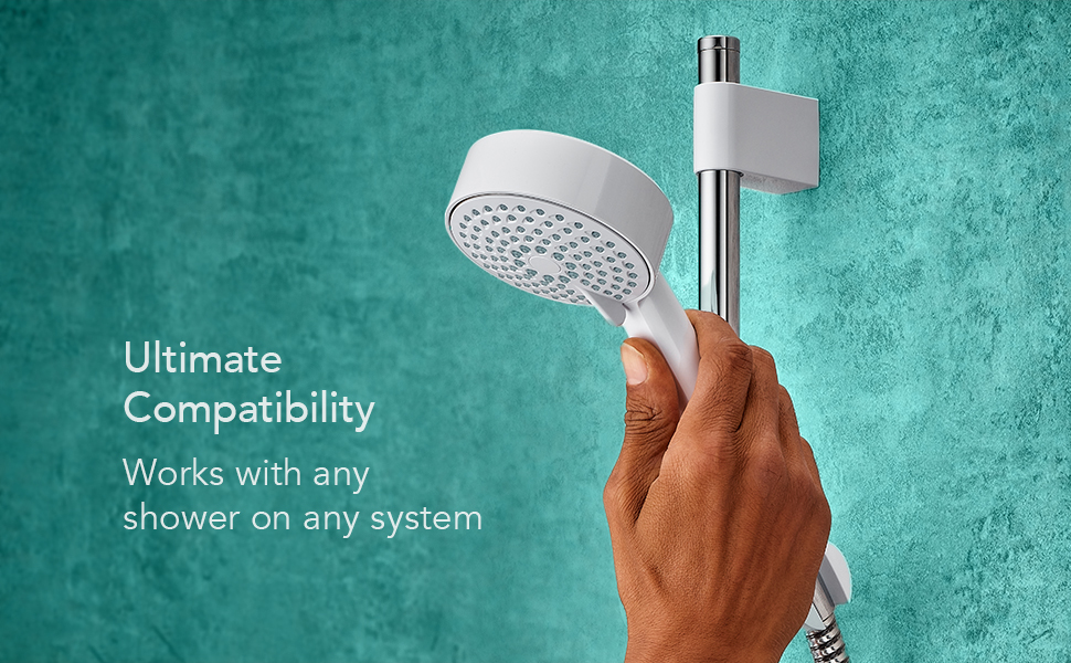 Mira Showers Beat Fittings Kit with Shower Head & 1.25M Shower Hose