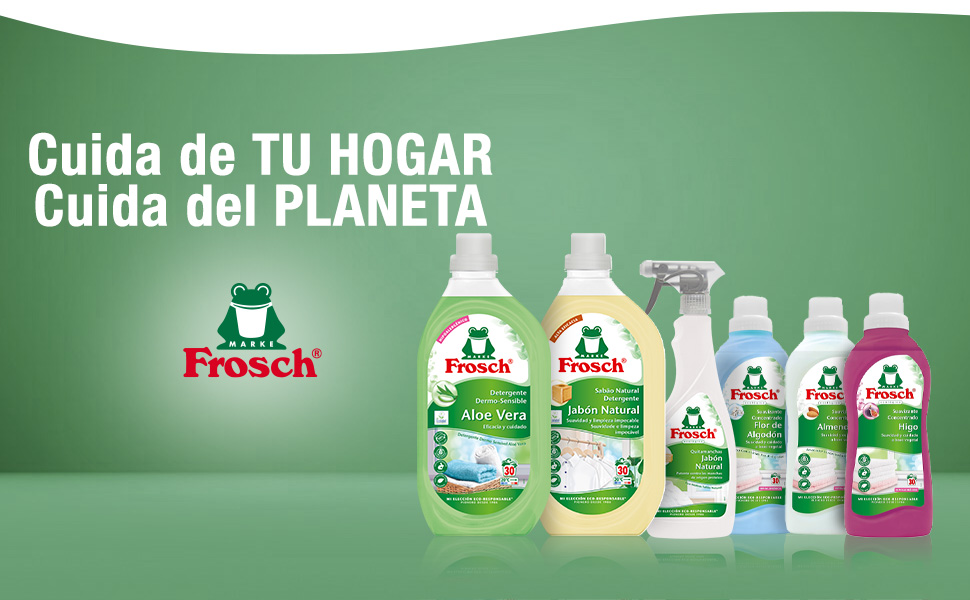 quitamanchas detergente suavizante ecologico frosch