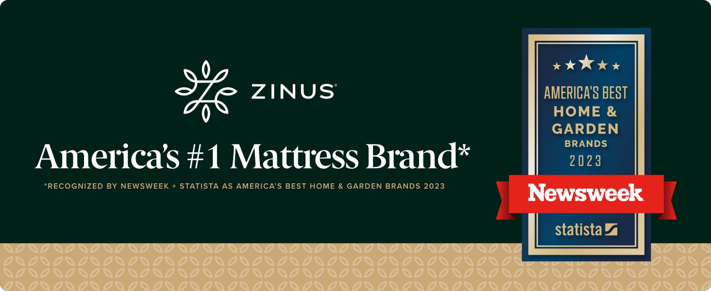 Zinus Narrow Twin Mattress, 6 Inch Green Tea Memory Foam Mattress, Mattress in a Box, CertiPUR