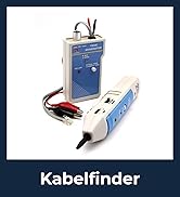 Leitungssucher, Tongenerator, Tester für LAN, RJ45, RJ11, RJ12, Kabelsuchgerät mit Tonsignal, 205...