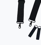 KUNN Tool Belt Suspenders Removable Padded Shoulder Work Suspenders with 4Pcs Attachment Loops