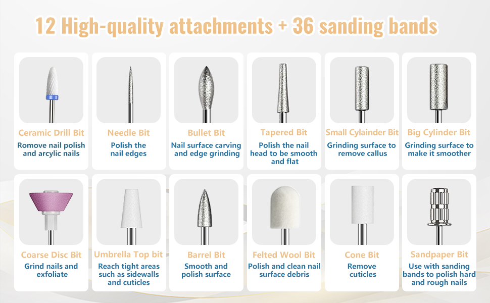 nail drill for gel nail