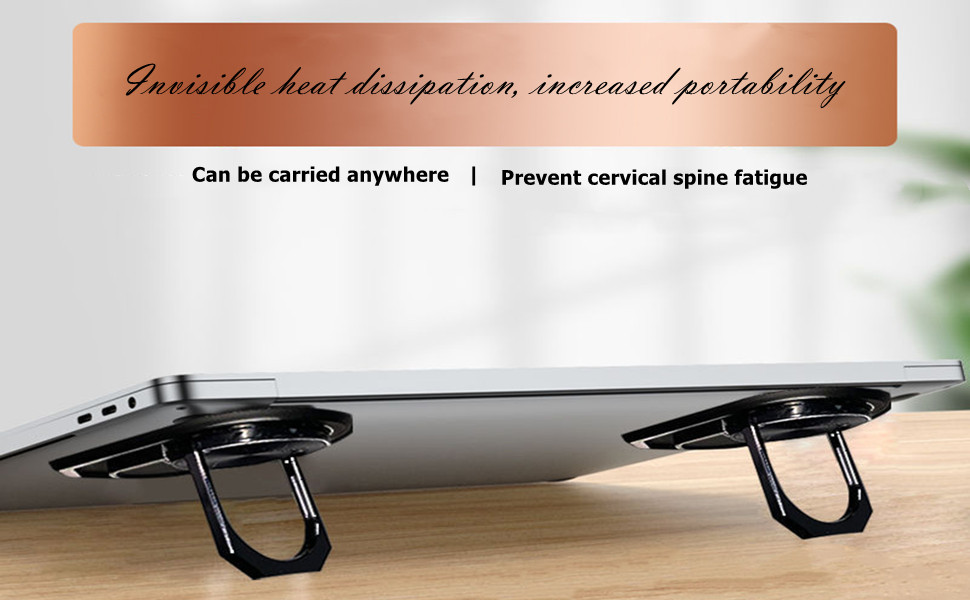 HEGAPOJA Portable Keyboard Riser, Computer Keyboard Stand