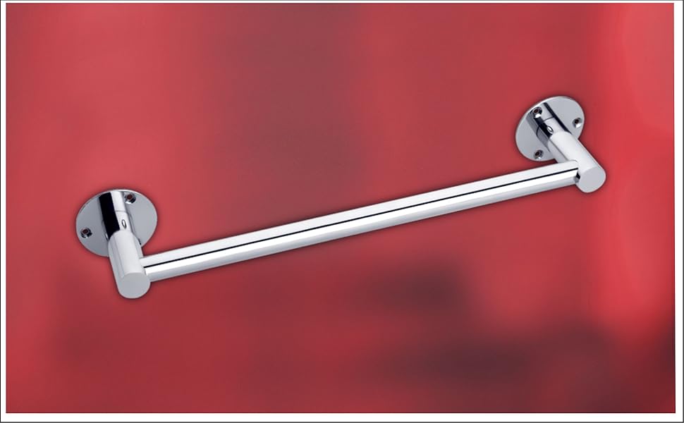 Easyhome Furnish Stainless Steel Towel Rod Towel Holder Cloth Hanger Bathroom Accessories Towel