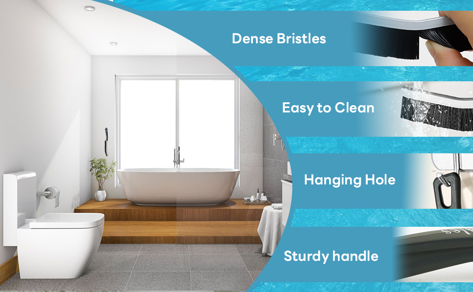 MALTKING Hard Bristle Crevice Cleaning Brush 3 Pcs