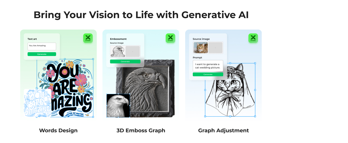 Bring Your Vision to Life with Generative Al