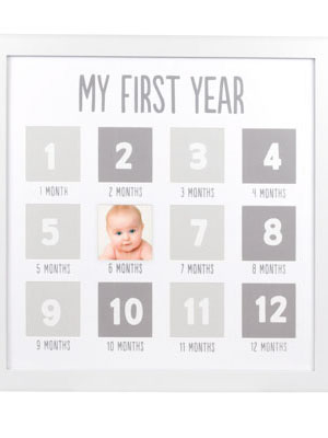 first year picture frame