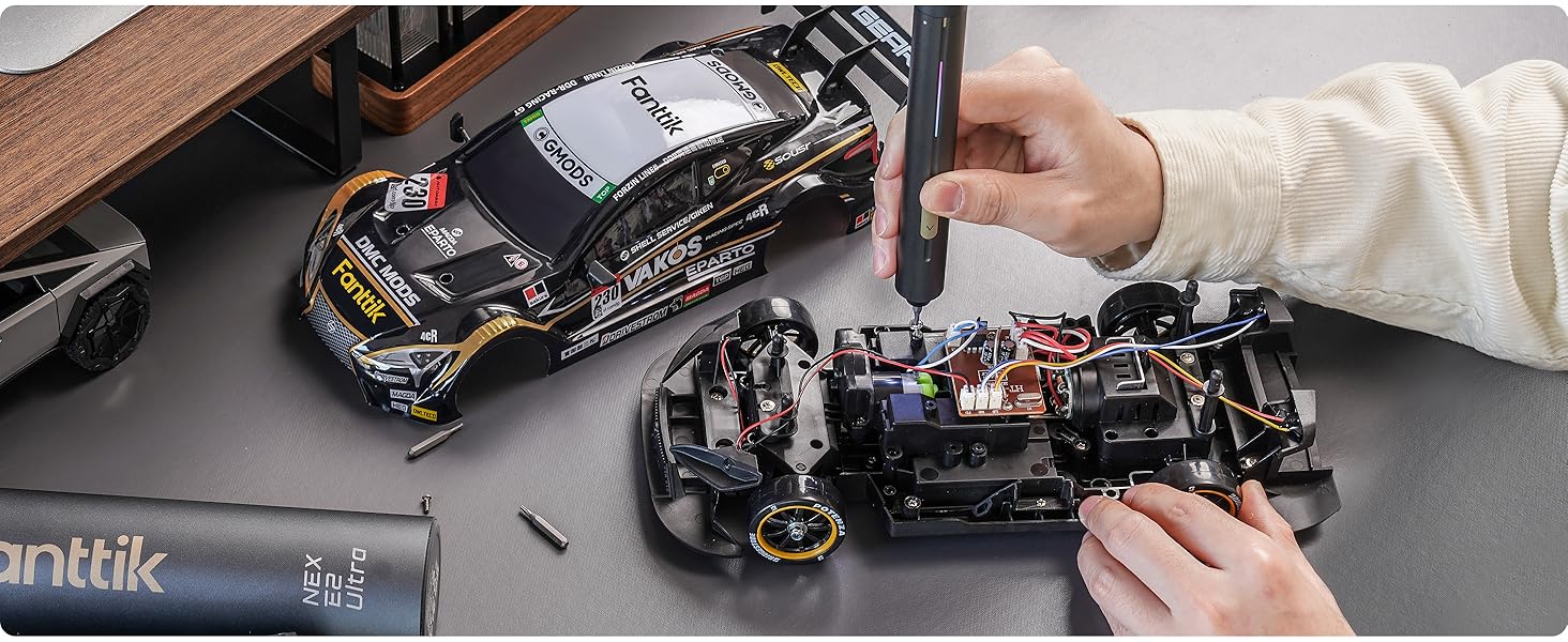 Fanttik E2 Ultra 3.7V Mini Electric Screwdriver  for Electronics Phone Camera Laptop Appliances