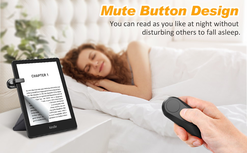 Lomfcx Page Turner for Kindle Paperwhite,Remote Control Page Turner for Kindle Oasis
