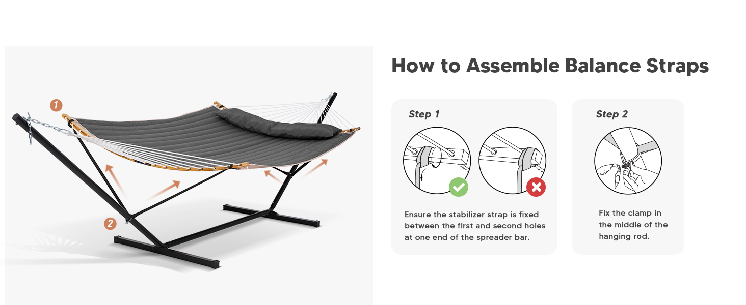 free standing hammock