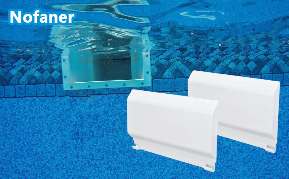 Nofaner Swimming Pool Skimmer Flap Door Weir, Swimming