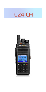 DMR walkie talkies