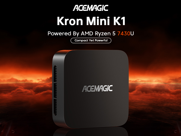 Amazon.com: ACEMAGICIAN AMD Mini PC Ryzen 7430U, Mini Gaming