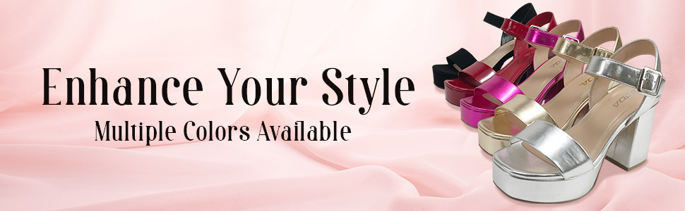 Soda MACEY. Caption: Enhance Your Style. Multiple Colors Available.