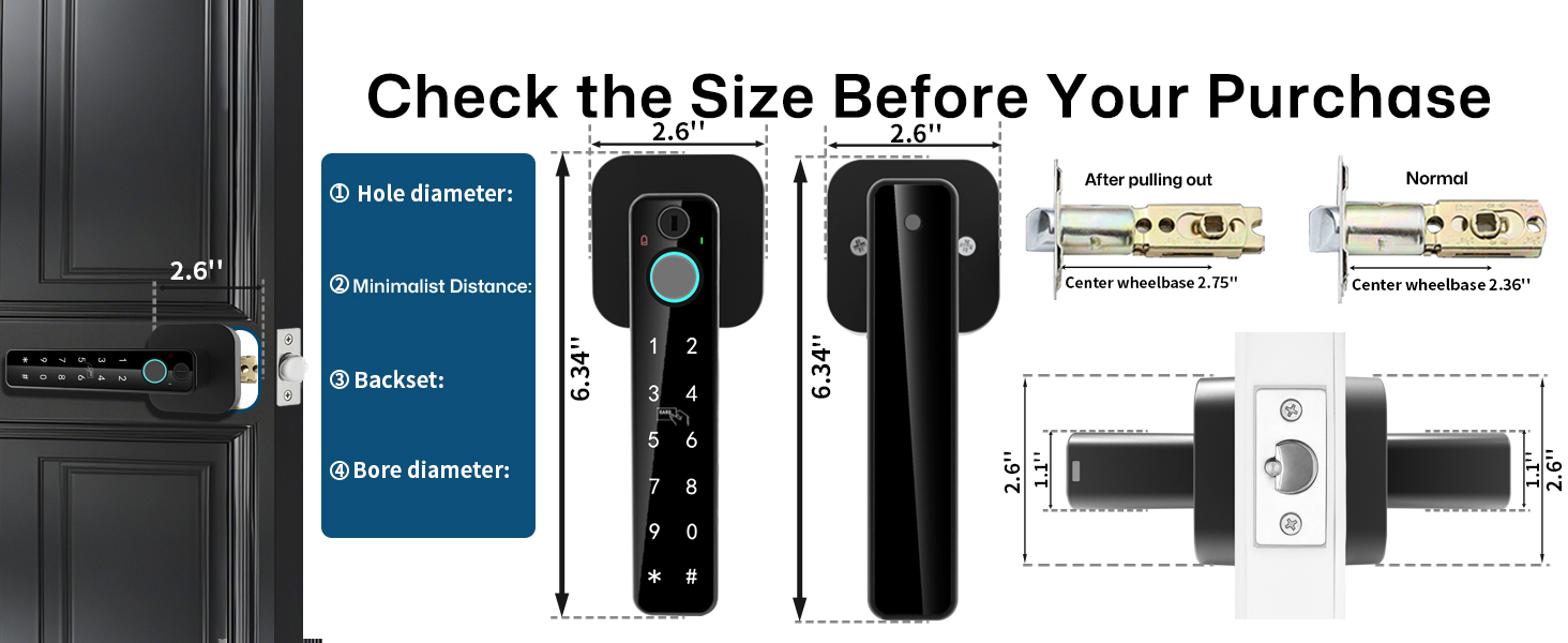 Check the Size Before Your Purchase