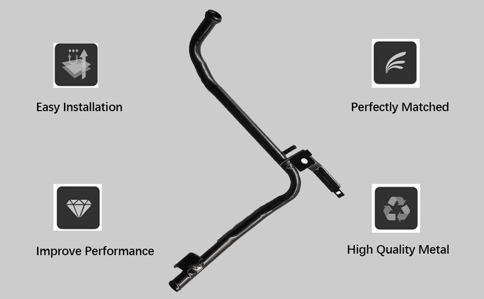 AQXMIOE Replace 19510PPAA00 Heater Pipe Fits for Honda