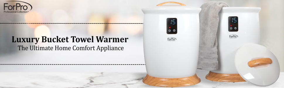 ForPro Luxury Bucket Towel Warmer