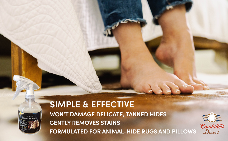 Cowhides Direct Cowhide Carpet Cleaner Spray Rug Cleaner
