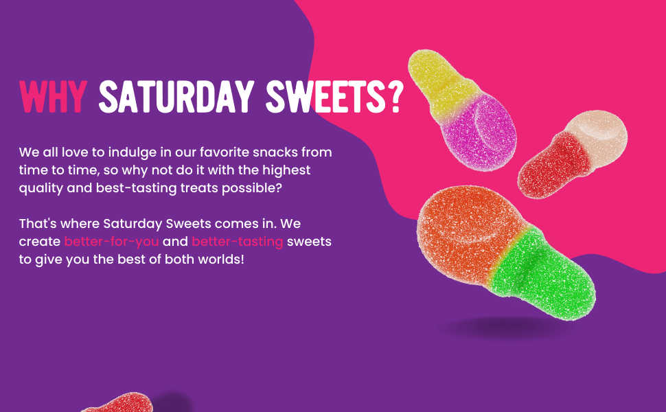 Saturday Sweets Mini Dummies Authentic Swedish Candy