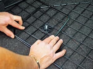 Speedwellstar Dog Guard Car Universal 3kg Ex Strong Fixings Travel Mesh Grill Pet Safety Barrier