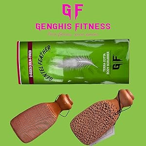 Feet Callus Remover, Terra Cotta Foot Scrubber, Exfoliating Clay Stone