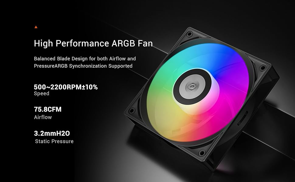 PCCOOLER CPS DA360 PRO ARGB Digital BK Liquid Cooler