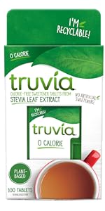 Truvia Sweetener Stevia Leaf Tablets, 100x5g