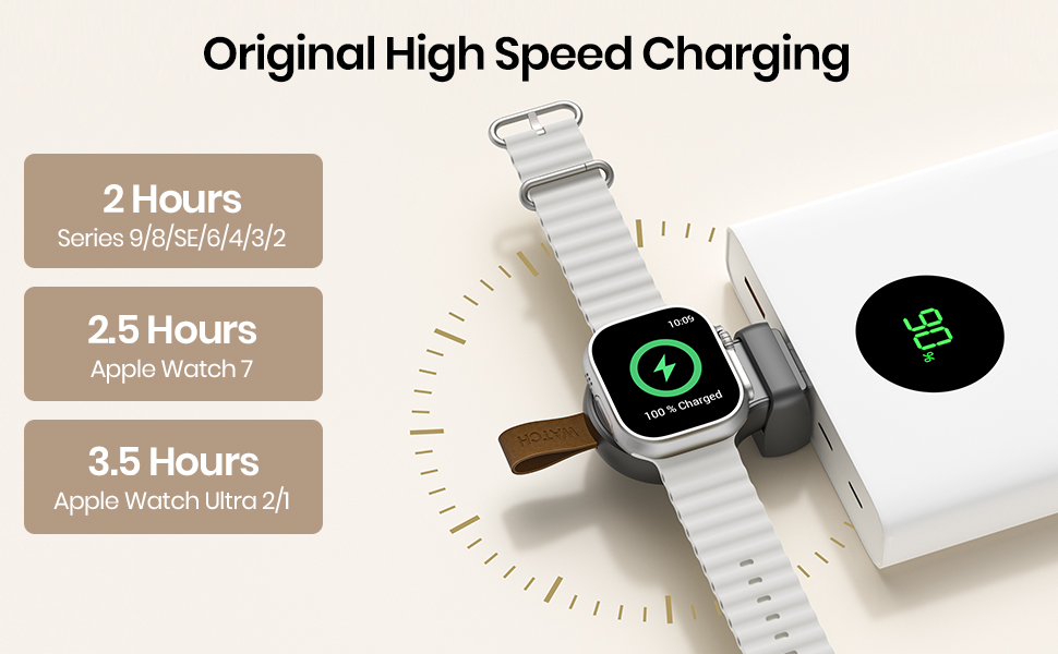 Portable iWatch USB Wireless Charger