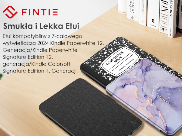Fintie Etui do Kindle Paperwhite (12. generacji) - 2024 i