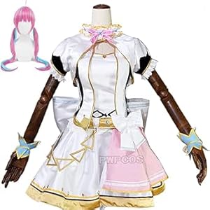 湊あくあ　ホロライブ　コスプレ　Mサイズ　衣装ウィッグつきフルセット 湊あくあ コスプレ衣装ウィッグ フルセット2着 - メルカリ