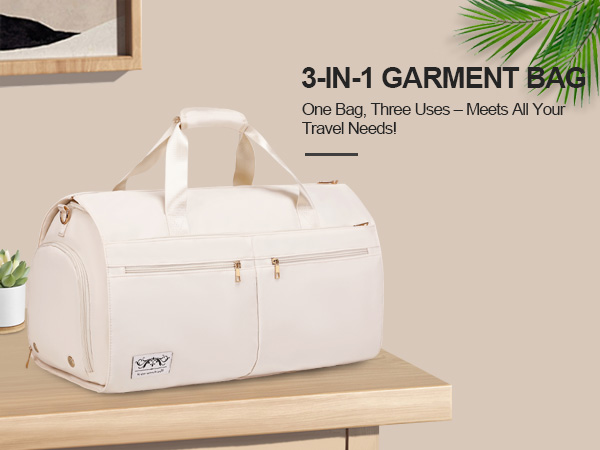Amazon.com | Convertible Travel Garment Bag with Backpack