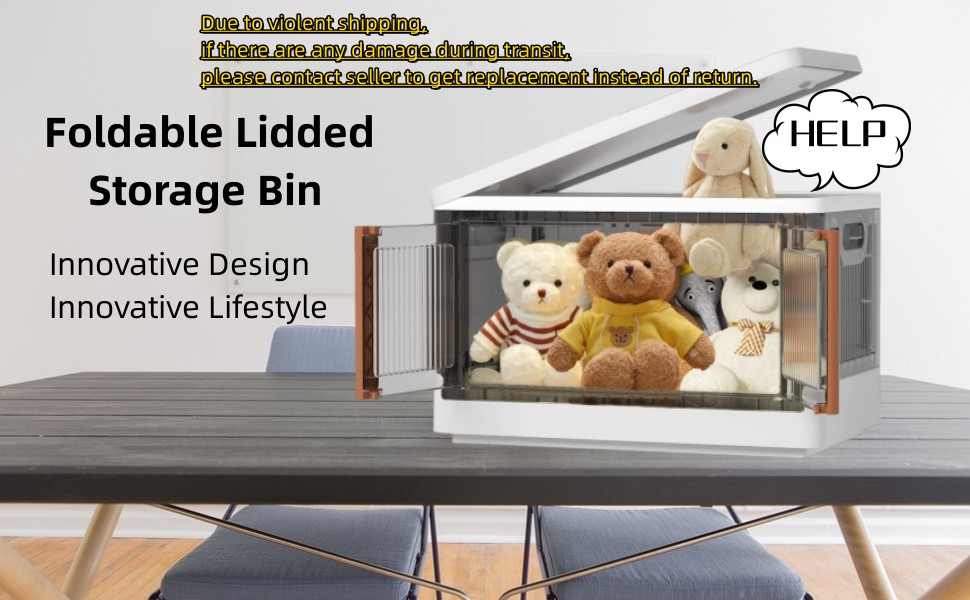 Closet Organizers and Storage 76Qt Storage bins with