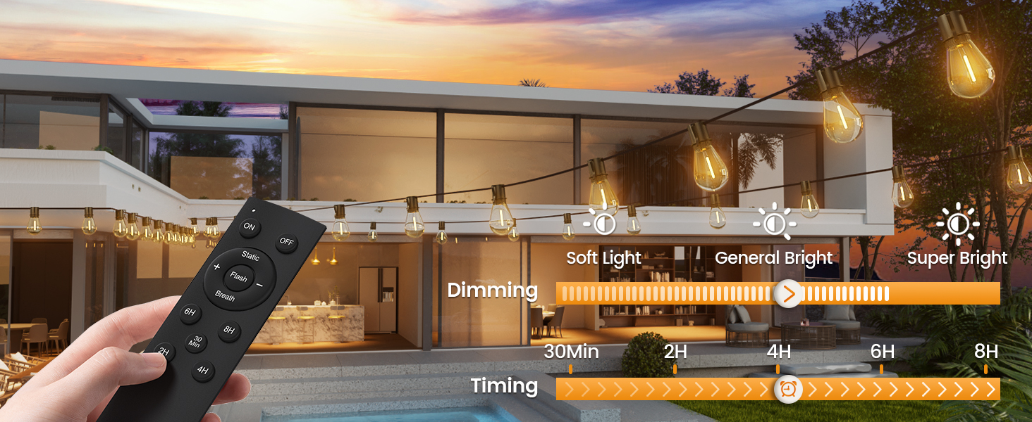 solar string lights outdoor