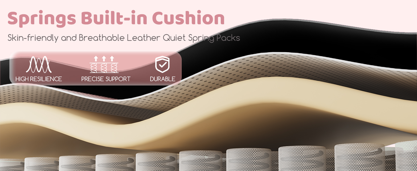 Responsive Springs Built-in Cushion