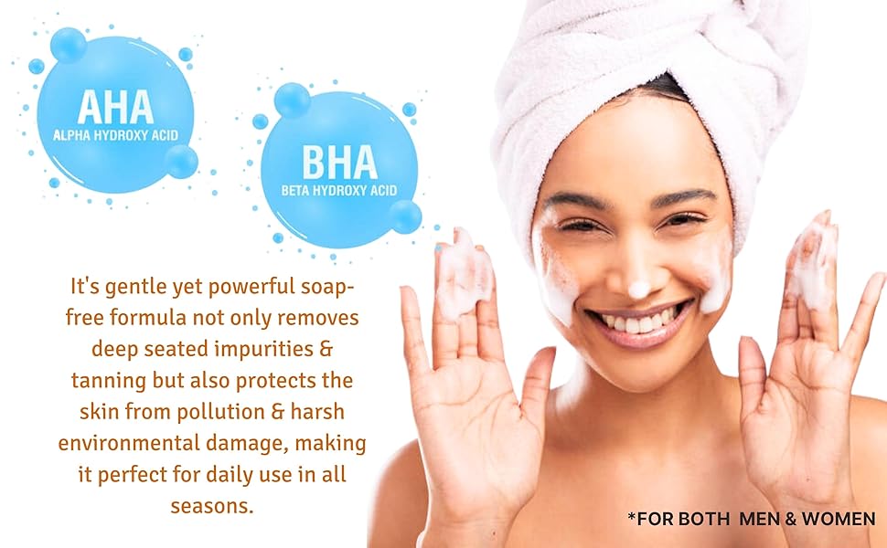 AHA BHA facewash