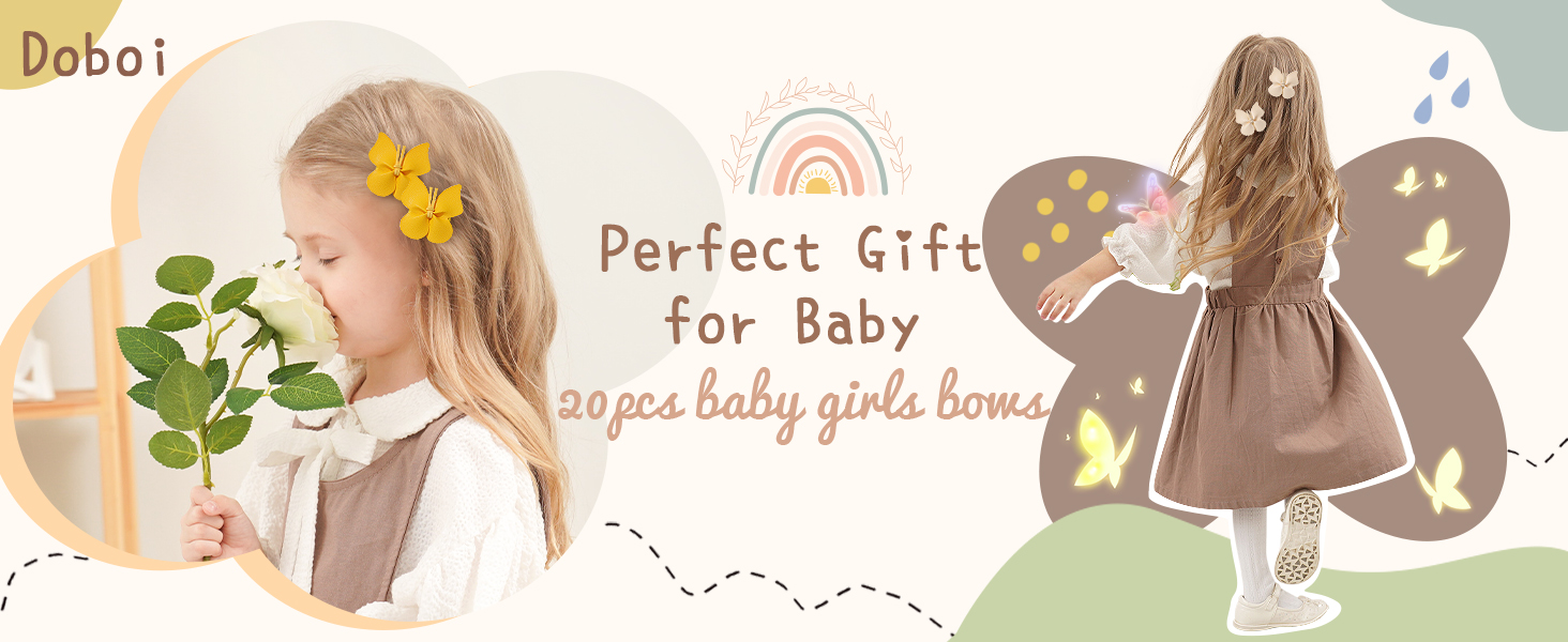 baby hair bows