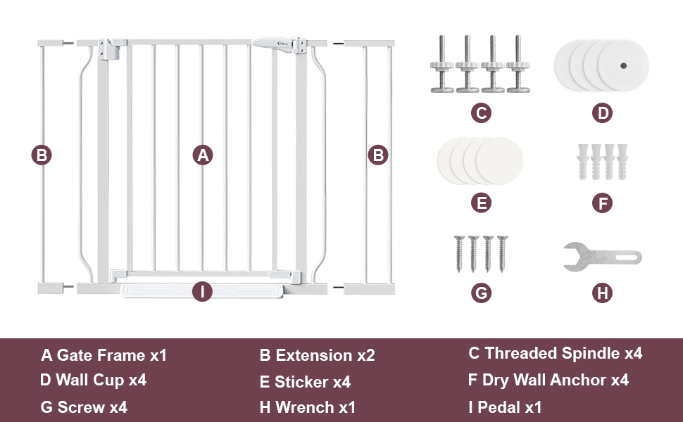 Adjustable Baby Gates for Doorways