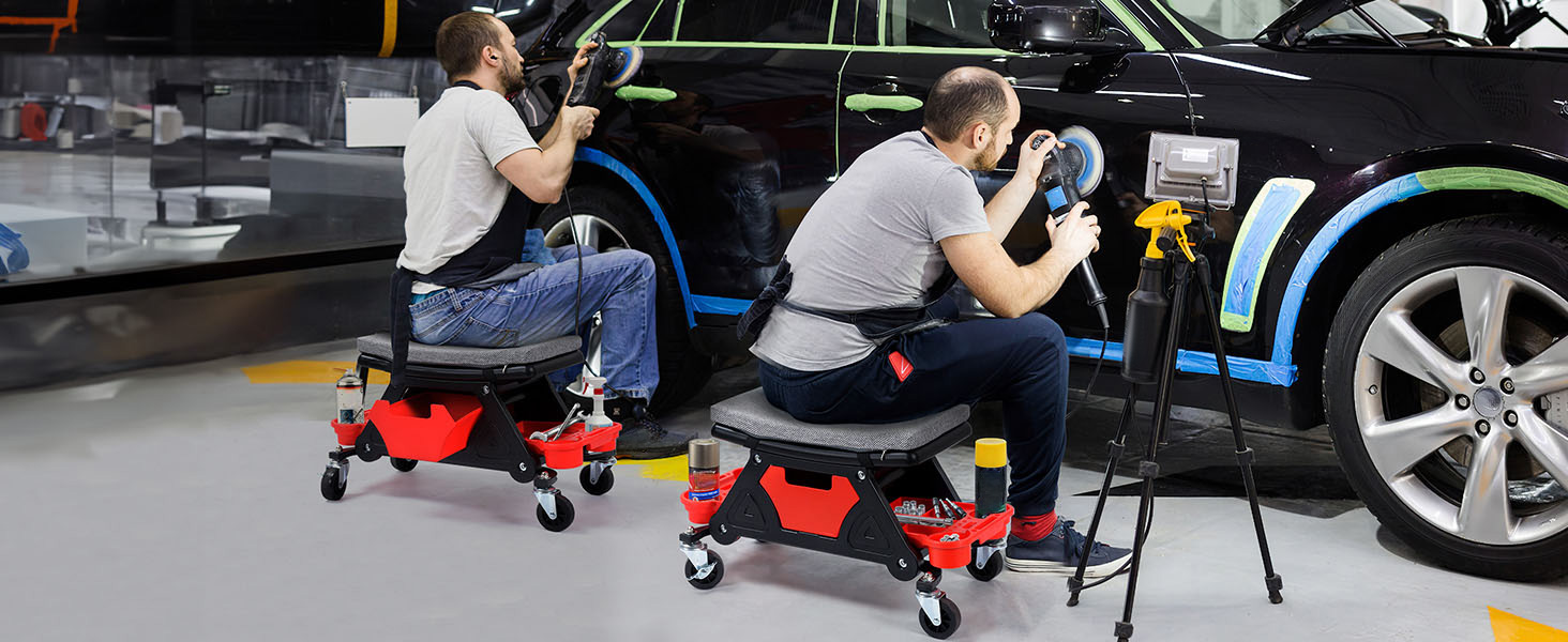 Mechanic Stool with Wheels