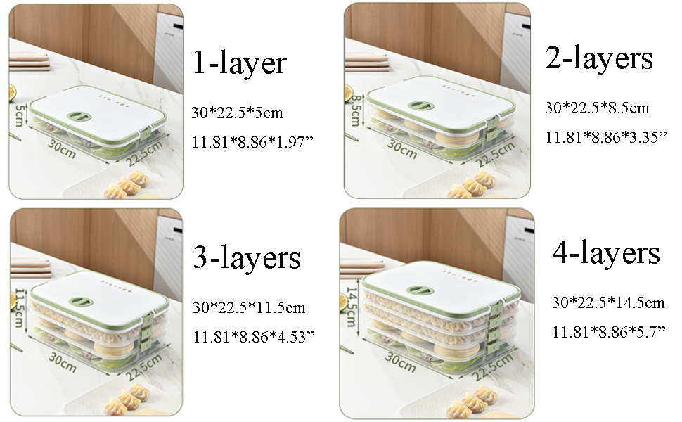 Size of the dumpling box